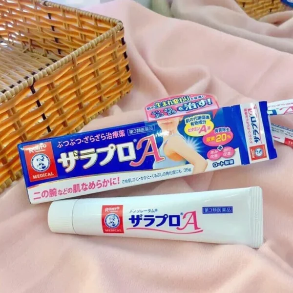 Zaraporo Rohto folliculitis treatment cream new model genuine from Japan