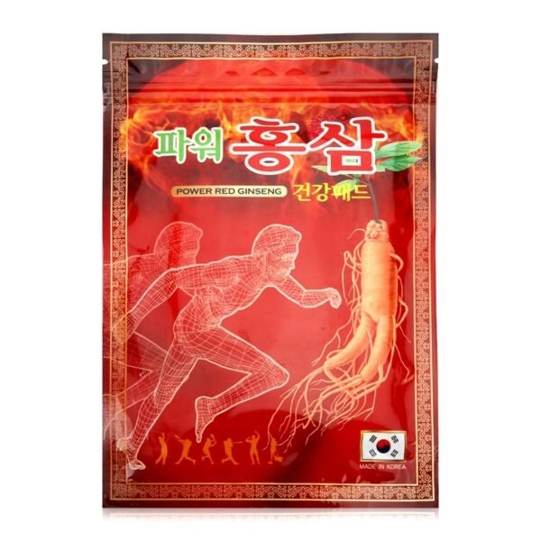 Himena Korean red ginseng patch effectively reduces pain and fatigue - Red